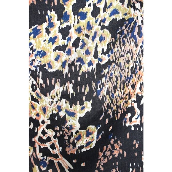 ASOS Reclaimed Vintage Plus Asymmetric Hem Skirt in Multi Animal Print - Size 20 - Picture 4 of 9